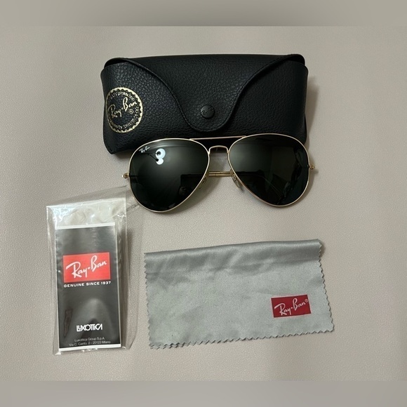 Rayban Aviator Large Metal II Sunglasses RB3026 Unisex - Picture 8 of 10